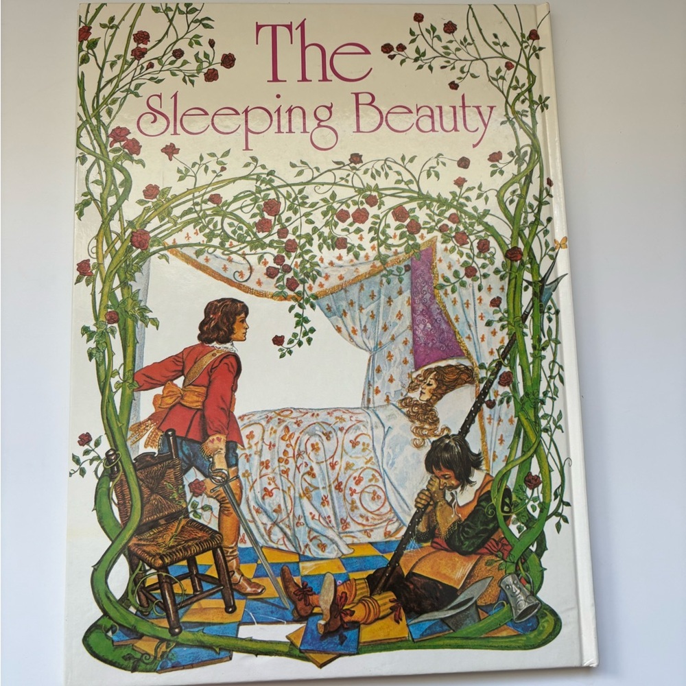 Vintage sleeping beauty children’s book